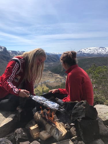 Ritlandskrateret, tur