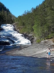 badeland på Fossane gard