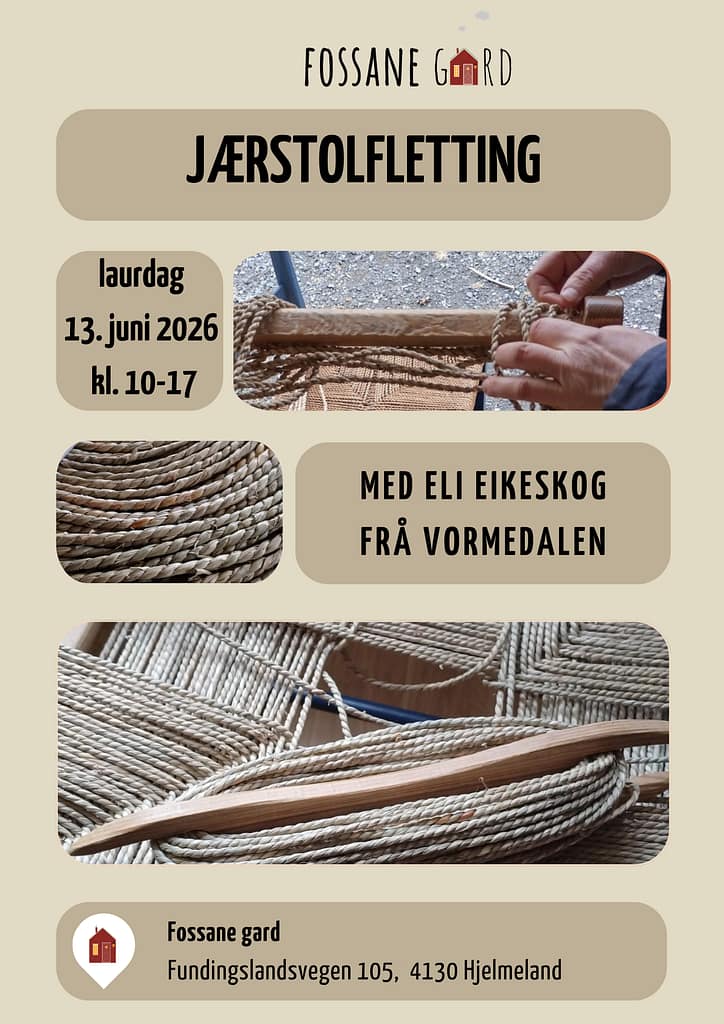 kurs jærstolfletting flyer 1